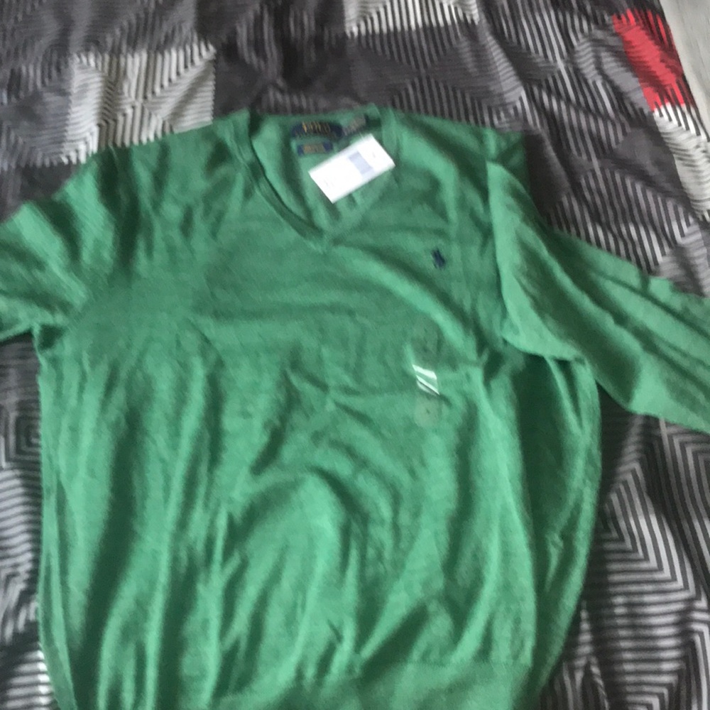 Ralph Lauren V-Neck wool shirt - Picture 3 of 4